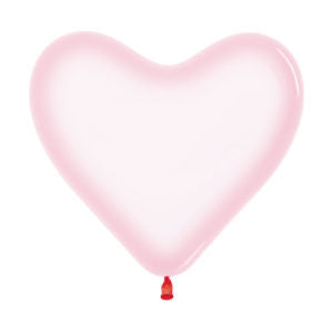 Heart 12 - Crystal Pastel Pink 304 - 50 Pcs