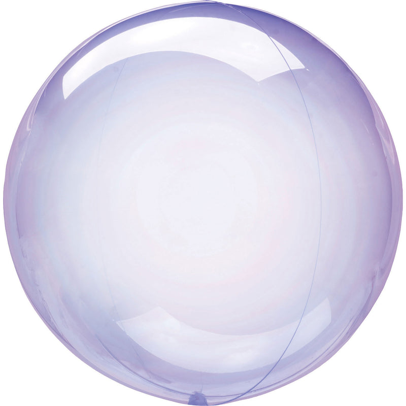 Clearz Crystal Purple Foil Balloon S40