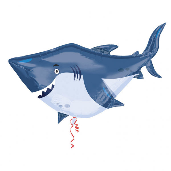 SuperShape Ocean Buddies Shark Foil Balloon, P35, packed, 101x81 cm