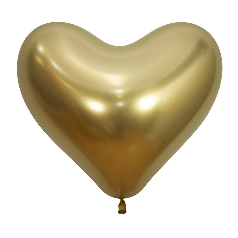 Heart 14 - Reflex Gold - 970 - 12 Pcs